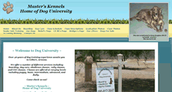 Desktop Screenshot of doguniversity.com